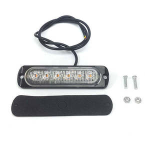 LIGHT BLILB FAROL DESTELLANTE 6LED AZUL 12-24V