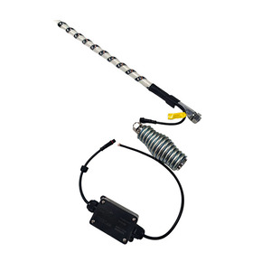 PERTIGA FIBRA VIDRIO 8 PIES FULL LED 2.40MTS 12V